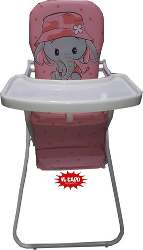 Silla De Comer Bebe Niños Liviana Plegable Reforzada 