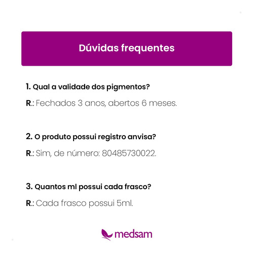 Kit Lips Pigmento Rbkollors - Micropigmentação Labial
