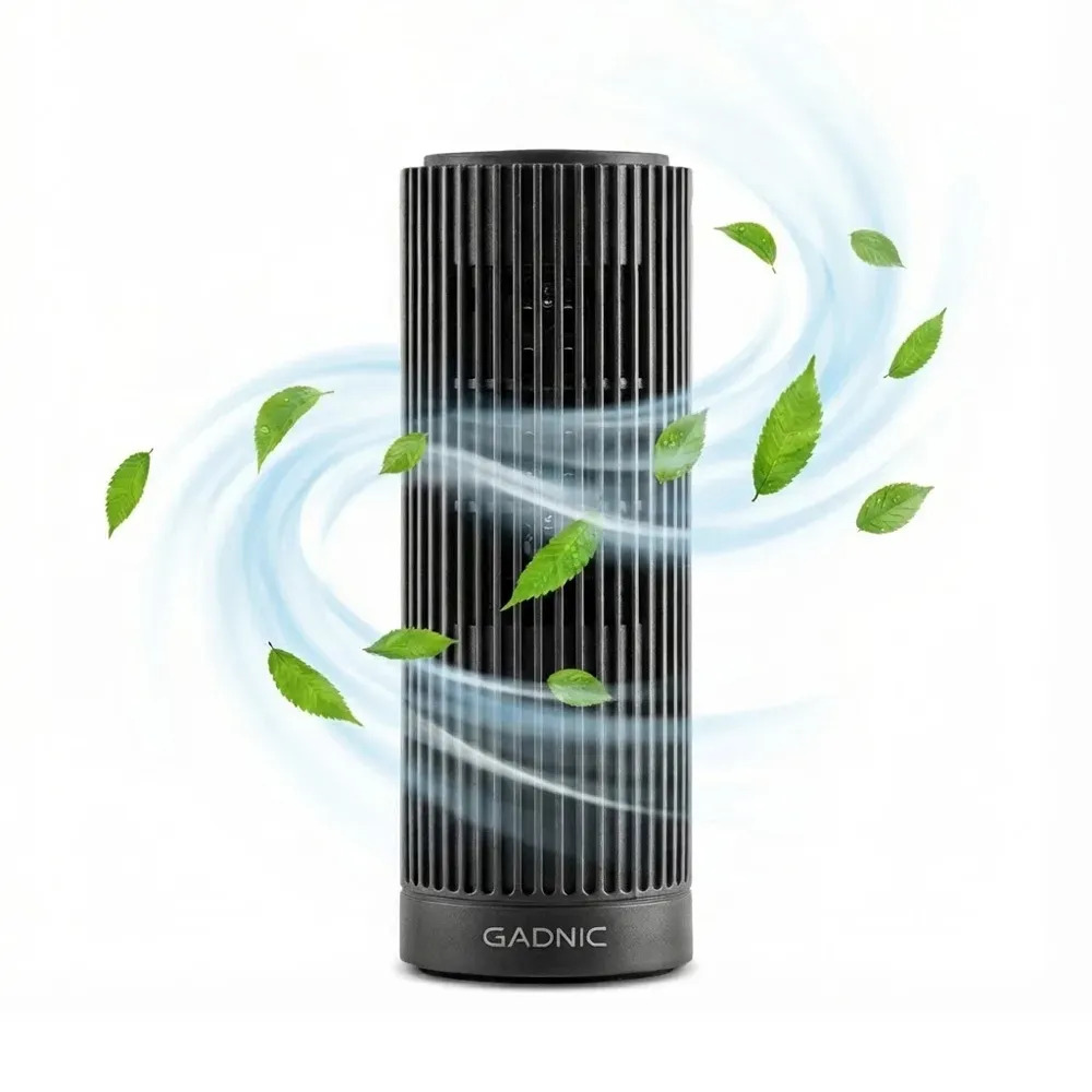 Purificador Ozonizador Gadnic 12mg/h Desinfectante Y Antibacterial 300m2 Negro