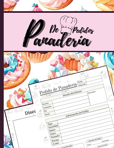 Libro De Registro De Pedidos De Panadería: Libro De Registro