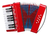 Comprar Acordeon 17 Teclas 8 Bajos Musicales Para Niños