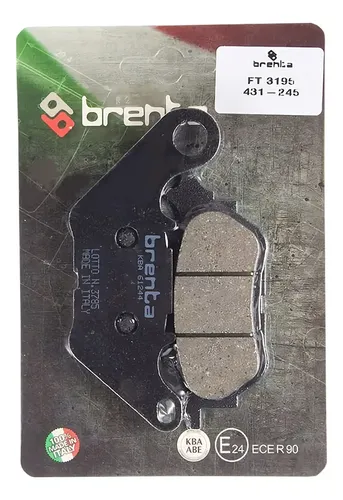 Pastillas de Freno BR3072 BRENTA
