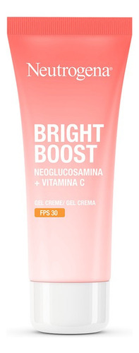 Gel-crema Neutrogena Bright Boost Spf 30 Libre De Grasa 40 G Tipo de piel Normal