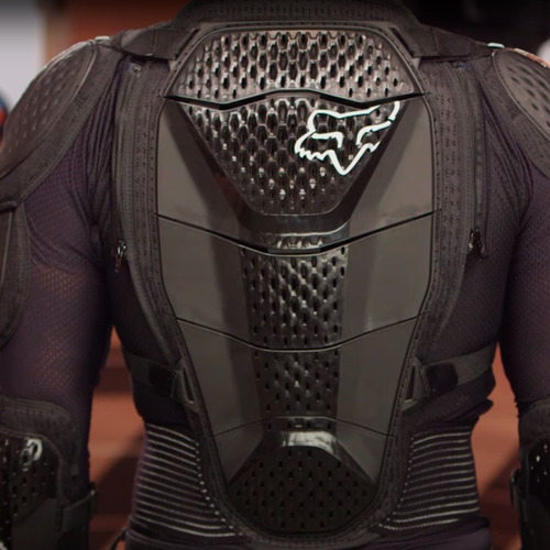 Imagen 7 de 10 de Chamarra Protector / Esqueleto Armadurafox Titan Sport Moto