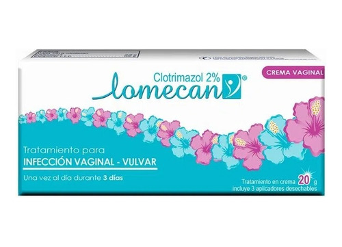 Lomecan V Crema Vaginal Clotrimazol 2% 20g