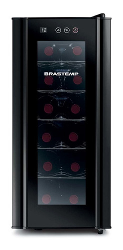 Adega De Vinhos Brastemp Para 12 Garrafas Com Painel Touch 127v