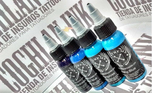 Imagen 2 de 3 de Tinta Tattoo Extreme Gama Color Nº5 X 1oz Tatuajes Tatuar