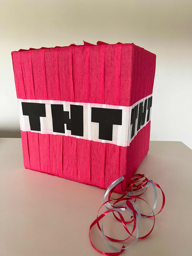 Piñata Artesanal Barril De Tnt
