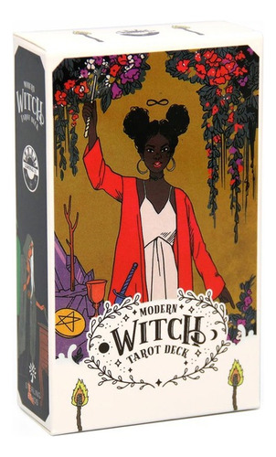 Deck Do Jogo De Cartas Modern Witch Tarot (versão Inglesa)