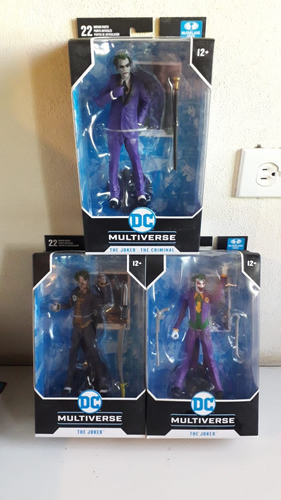 Figura The Joker Dc Miltiverse Mcfarlane Toys (Usado)