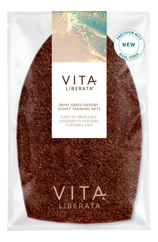 Vita Liberata Manopla Bronceadora De Terciopelo De Doble Car