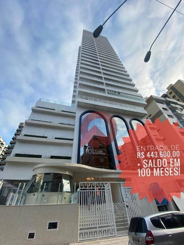 Imagem 2 de 23 de Apartamento Com 3 Dormitórios À Venda, 125 M² Por R$ 954.000,00 - Canto Do Forte - Praia Grande/sp - Ap3147