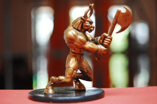Brass Golem #02 Night Below Mini Dungeons And Dragons Dnd (Usado)