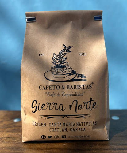 Café De Origen Y Especialidad, Región Sierra Norte 500 G