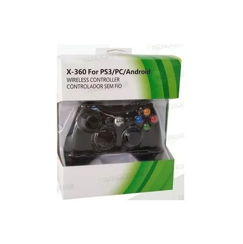 Imagen 2 de 4 de Joystick Para Pc Inalambrico Receptor Usb -xbox 360-pc