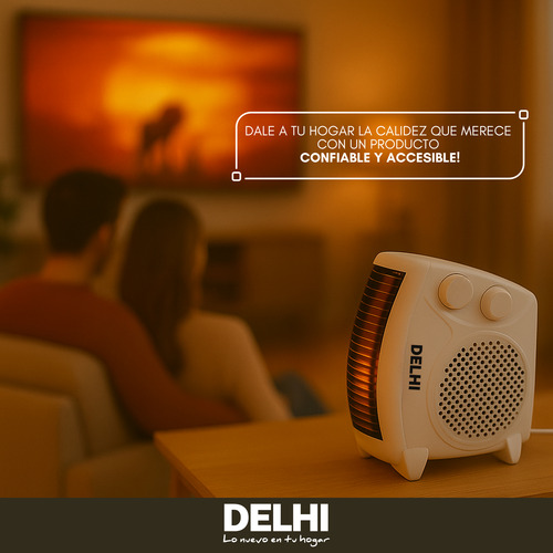 Caloventor Eléctrico Dual Delhi 2000w Combo X 10 Mayorista