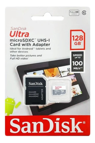 Memoria Micro Sd 128gb Sandisk
