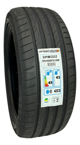 Kit 04 Pneus 225/45r18 91w Speedmax Runflat Spm302 320i