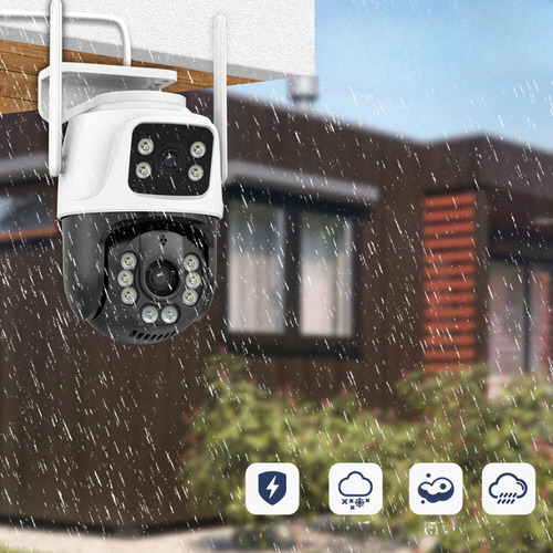 Câmera De Segurança Wi-fi Smart Dual Câmera Ipc-i100 Ip