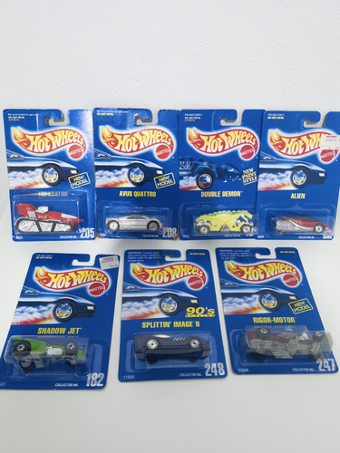 Lote De 7 Hot Wheels 