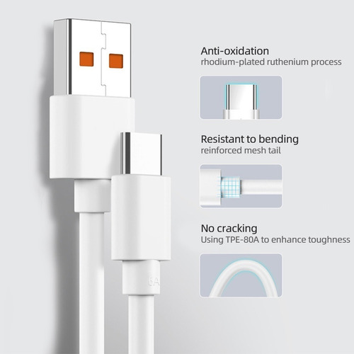 Cable Repuesto Para Celulares Xiaomi / Oppo / Vivo 6a