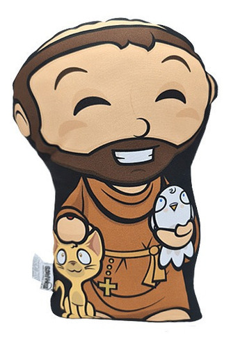 Boneco Almofada Naninha São Francisco De Assis