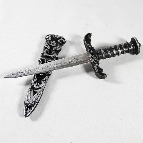 Daga De Plástico, Espada De Juguete, No Afilada, Falsa, 2 Un
