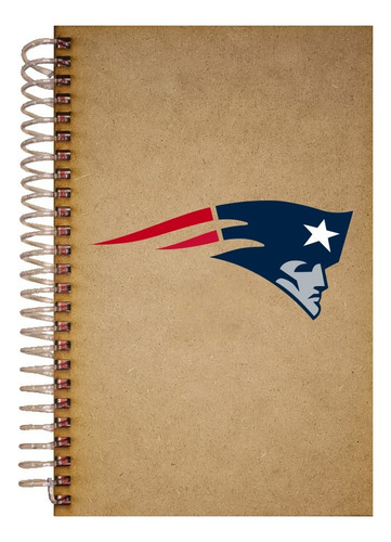 Libreta Personalizada Patriotas Con Pastas De Mdf