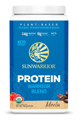 Sunwarrior Blend Moka 750 Grs Proteína Vegetal