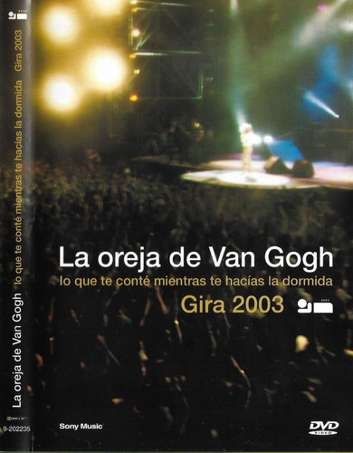 La Oreja De Van Gogh Gira 2003 Dvd Original