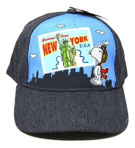 Berkshire Fashions Snoopy Peanuts Gorra De Béisbol Casual - 