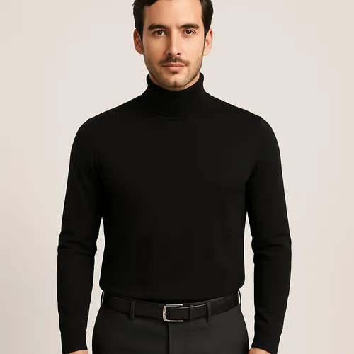 Polera Hombre Hilado Abrigada Excelente Calidad