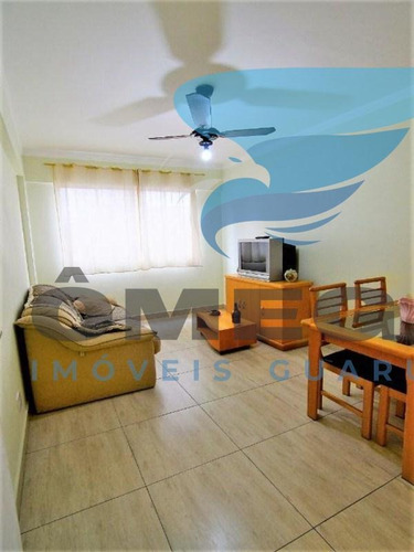 Imagem 3 de 15 de Praia Do Tombo - Guarujá - Reformado - 1 Dormitório - 1 Vaga. - Ap3697 - 34710541