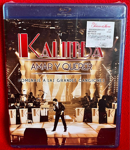 Blu-ray Original Sellado Kalimba Amar Y Querer. 2009 1a Ed.