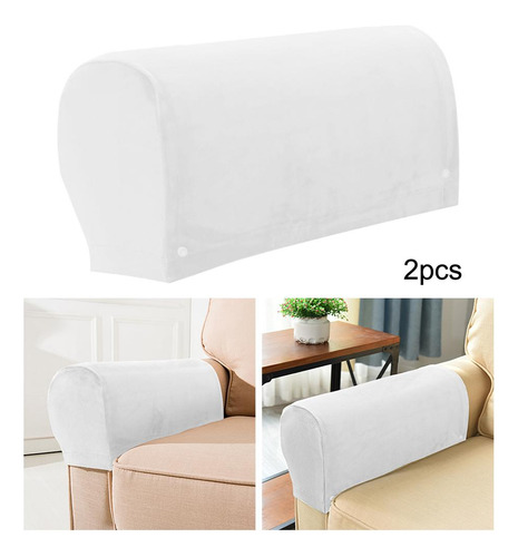 5 Fundas De Reposabrazos De Sofá Fundas De Brazo De Blanco