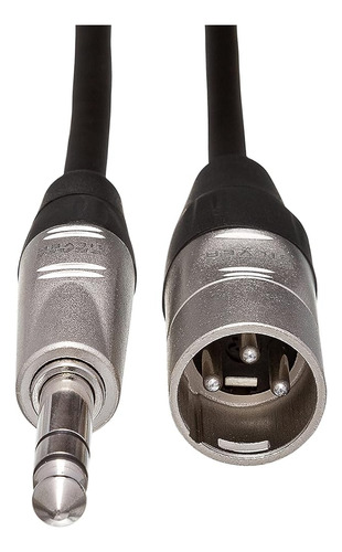 Hsx-015 Rean 1/4  Trs A Xlr3m Pro Cable De Interconexión Equ