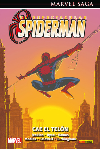 El Espectacular Spiderman 4 Cae El Telon, De Paco Medina. Editorial Panini Comics En Español