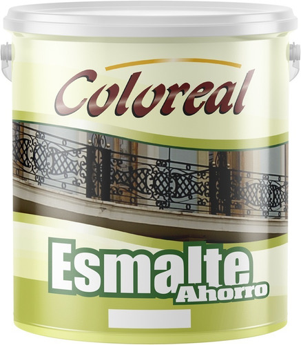 Esmalte Negro Mate En Galón Marca Coloreal