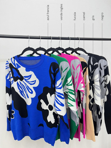 Sweater Flores De Bremer - Aylu
