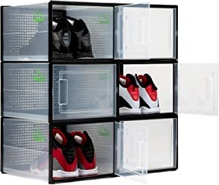 Shoepreem Caja De Almacenamiento Apilable Para Zapatos, Jueg