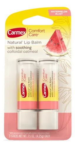 Bálsamo Labial Carmex  Comfort Care Watermelon Blast X2  