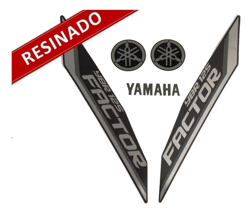 Kit Adesivos Ybr Factor 2011 Roxa Resinado 10318