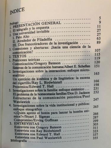 La Nueva Comunicación: Yves Winkin, , Ed Kairos,