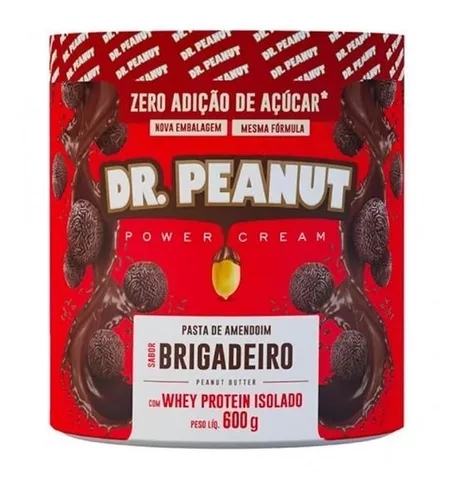 Pasta de Amendoim com Whey 600g - Dr. Peanut