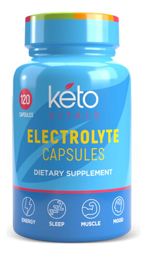 Keto Vitals Cpsulas De Electrolitos | El Suplemento Original