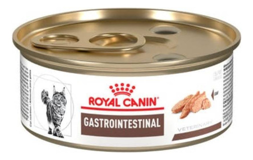 Alimento Royal Canin Veterinary Diet Feline Gastrointestinal para gato adulto en lata de 165g