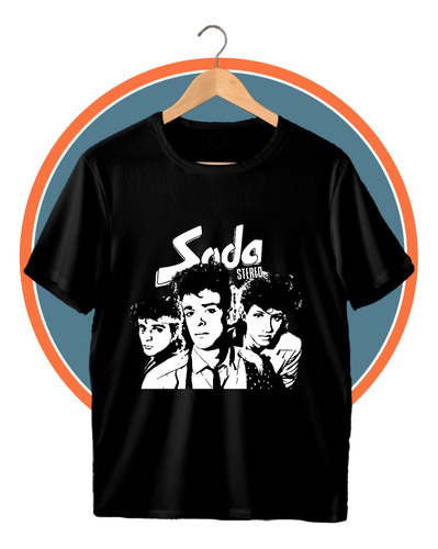 Remera Unisex Soda Stereo 1 (0262) Rock And Films