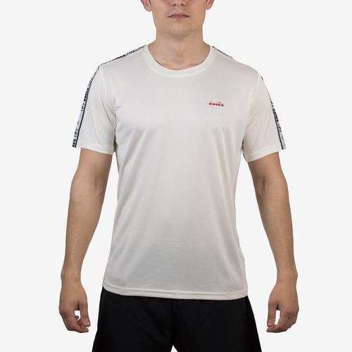 Diadora Hombre T-shirt Dry Fit - White
