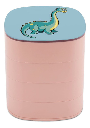 Girar Caja Joyeria Divertido Lindo Dinosaurio Dibujo Animado