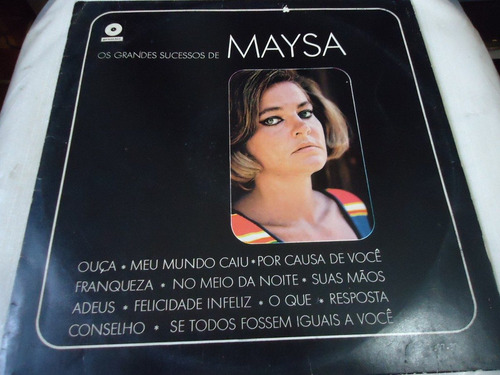Lp - Maysa Os Grandes Sucessos / Mpb (a2) (Usado)